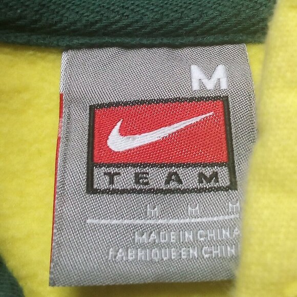 Vintage Nike Oregon Ducks Hoodie Sweatshirt Mid Swoosh Travis Scott - Picture 3 of 6